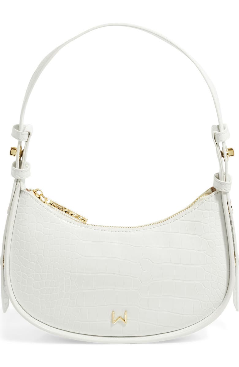 HOUSE OF WANT H.O.W. We Are Confident Vegan Leather Shoulder Bag, Main, color,