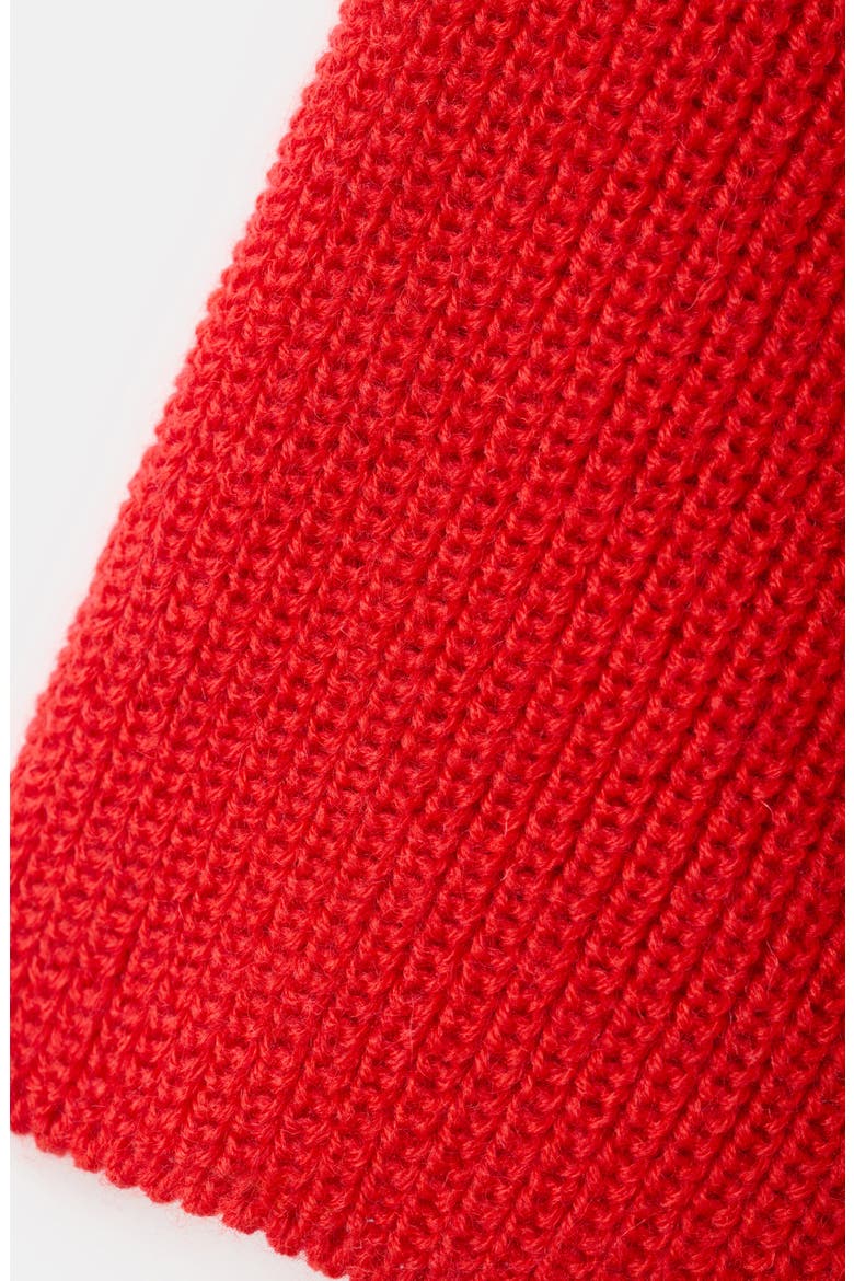 Three-Quarter Sleeve Sweater, Alternate, color, RED