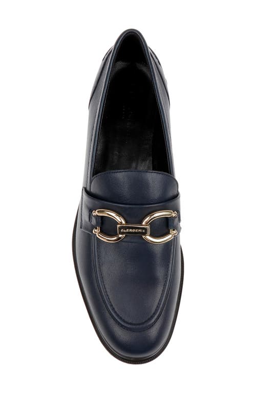 Clergerie Jael Bit Loafer In Blue