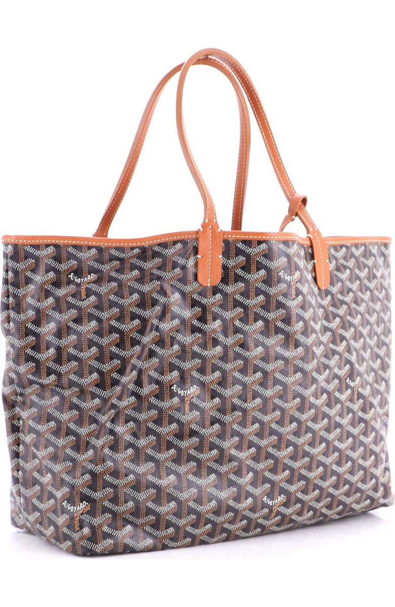 Pre-Owned Goyard Saint Louis Tote Coated Canvas PM, Alternate, color, Brown