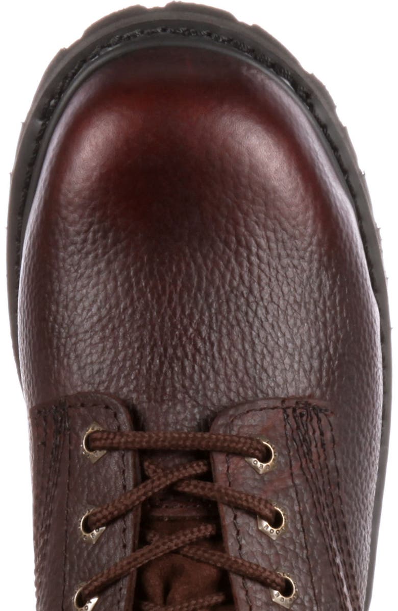 Georgia Boot Oiler Steel Toe Waterproof Work Boot, Alternate, color, Brown