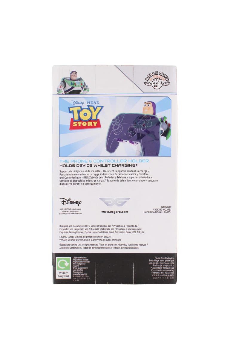 Cable Guy, Pixar Buzz Lightyear Phone Stand & Controller Holder, Alternate, color, Multicolored