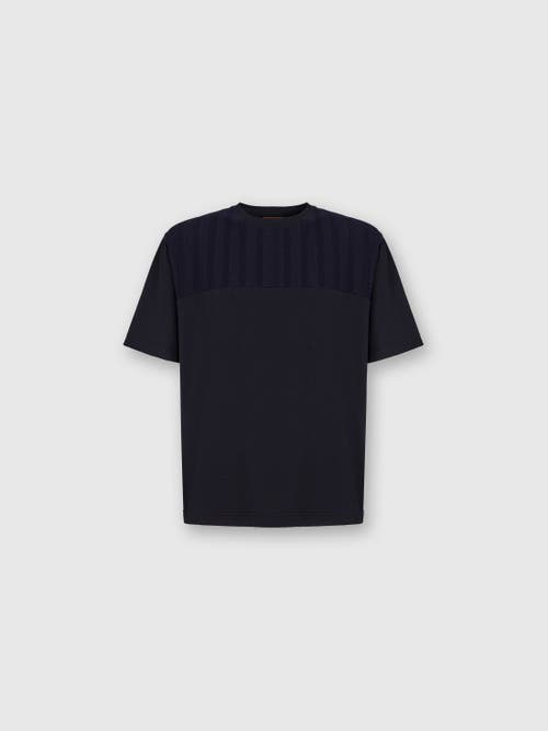 Missoni Short-sleeved T-shirt In Blue