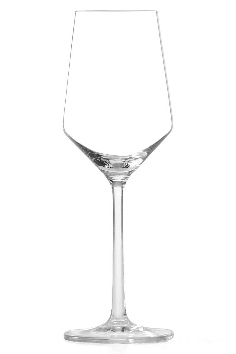 Pure Riesling Set of 6 Wine Glasses, Main, color, CLEAR