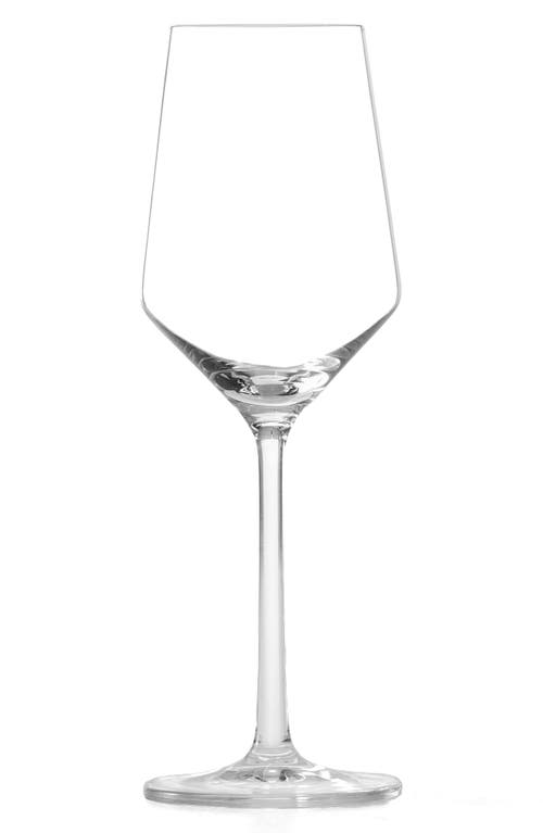 Schott Zwiesel Pure Riesling Set Of 6 Wine Glasses In Clear