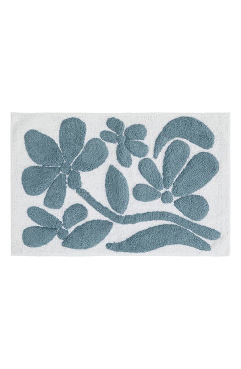 Arc Patterned Bath Mat