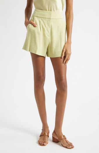 Haina Linen Blend Shorts