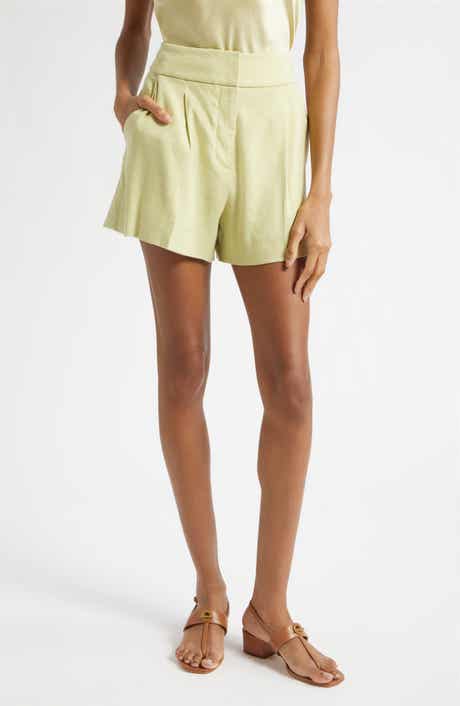 Haina Linen Blend Shorts