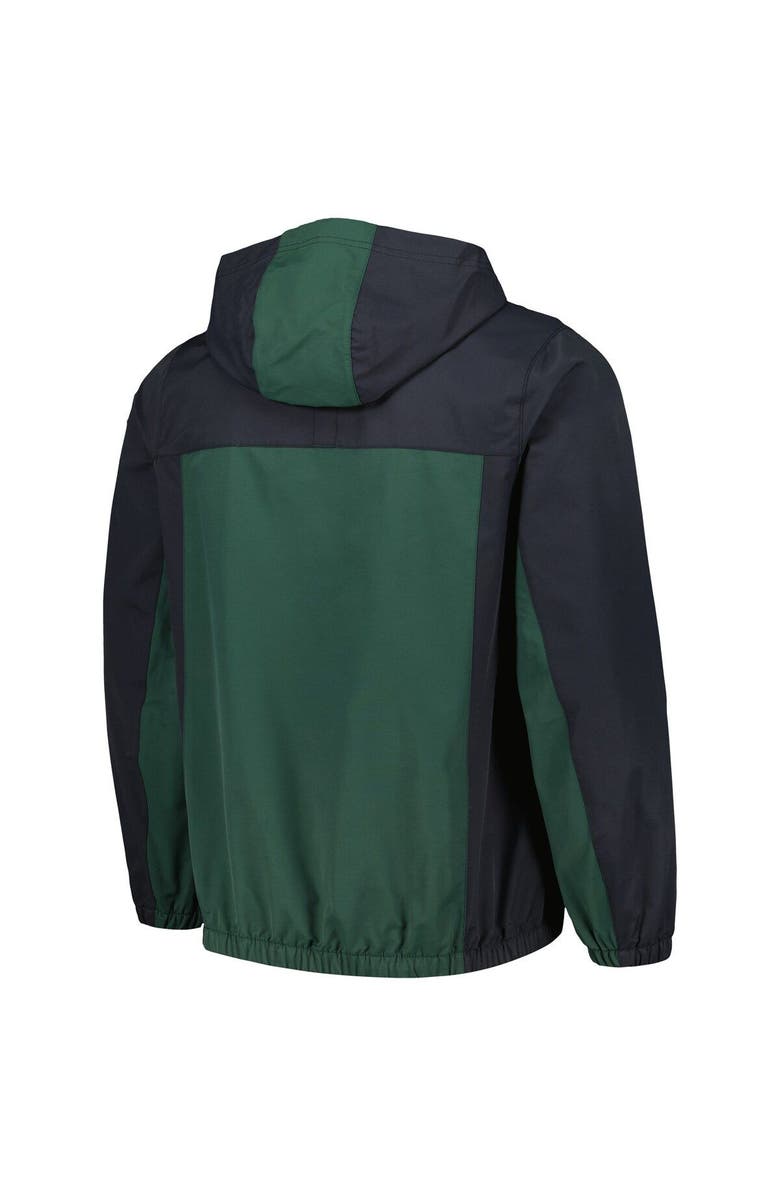 Nike Men's Nike Green Liverpool Anorak Hoodie Quarter-Zip Jacket, Alternate, color, Green