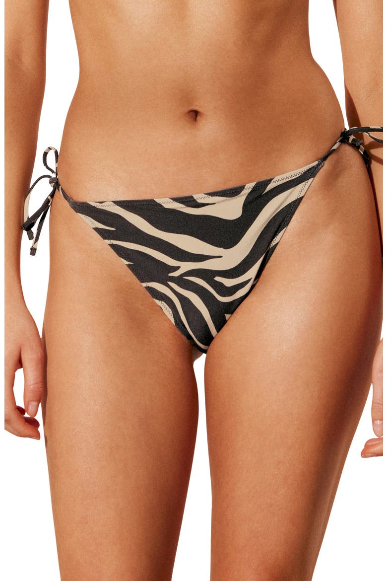 Tie Side Bikini Bottoms, Main, color, BEIGE MEDIUM DUSTY