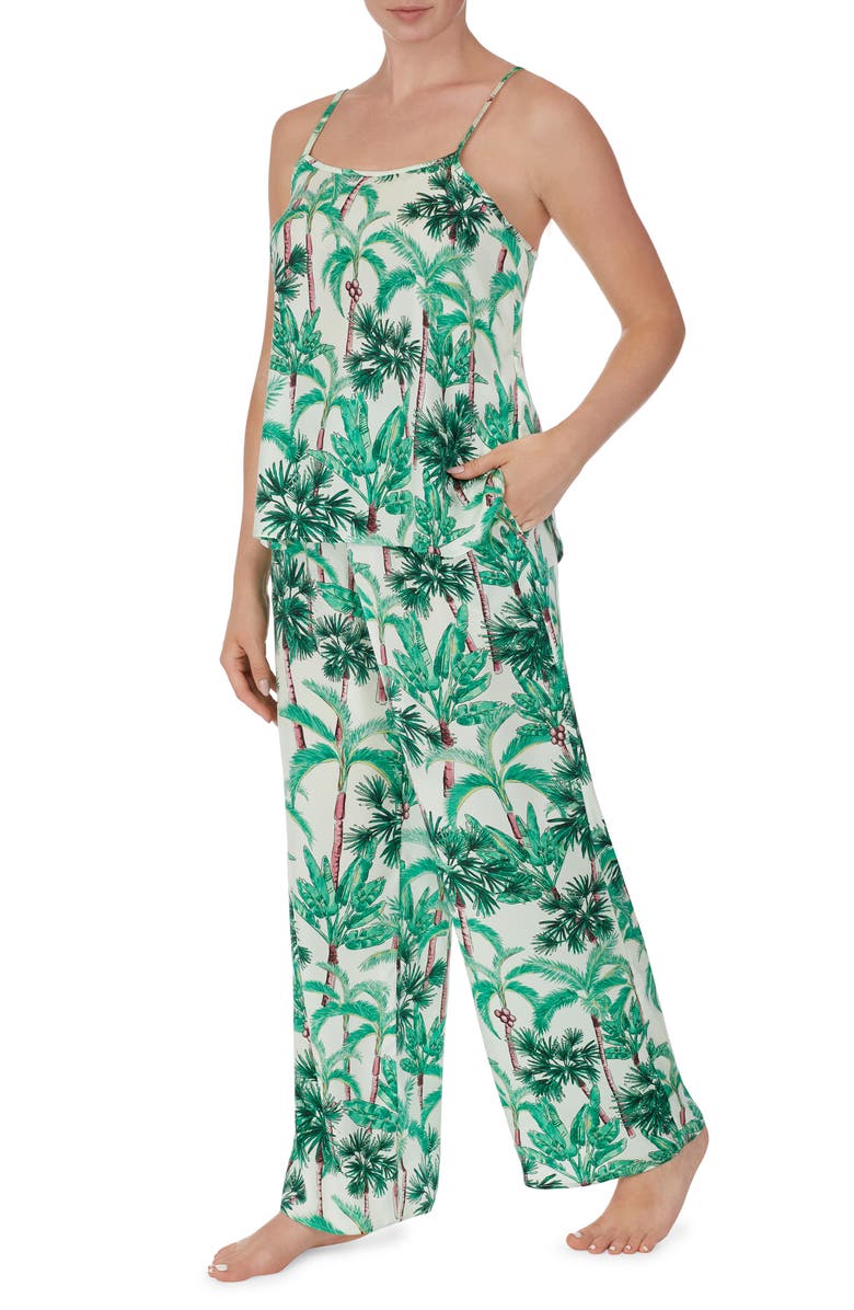 Shady Lady Print Pajamas, Alternate, color, 