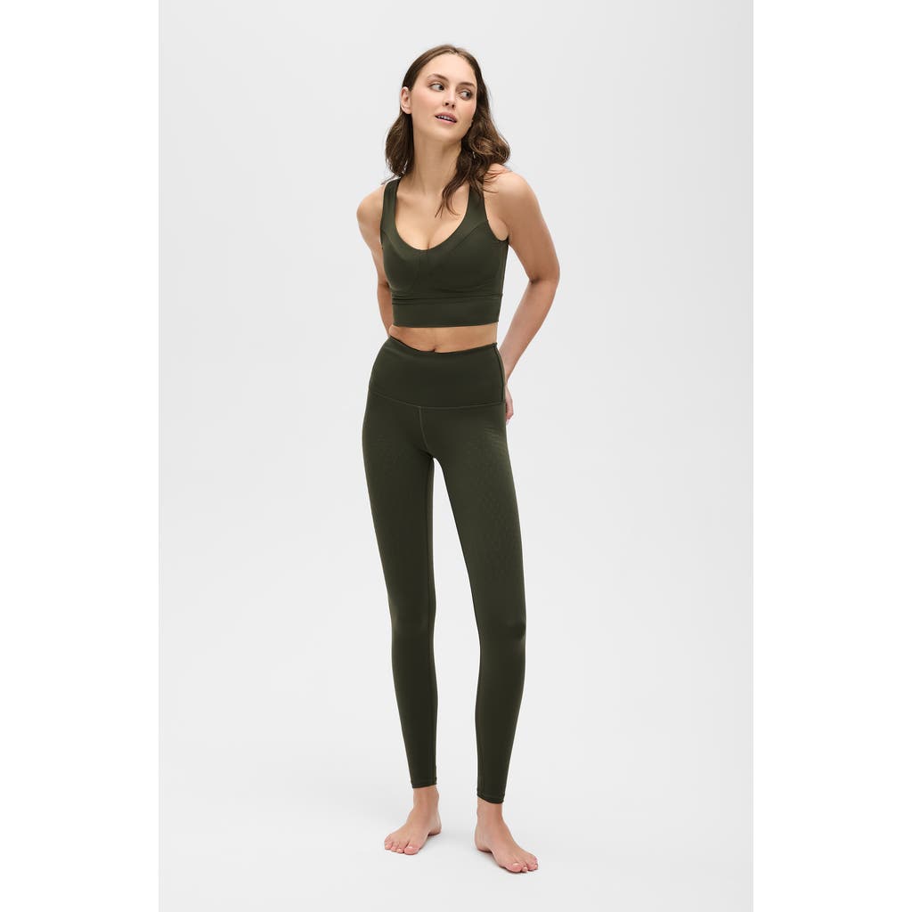 Elastique Athletics Le Divine Bra In Green