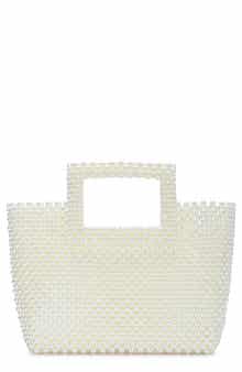 Imitation Pearl Evening Bag