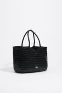 BIMBA Y LOLA Large Plaited Leather Shopper Bag