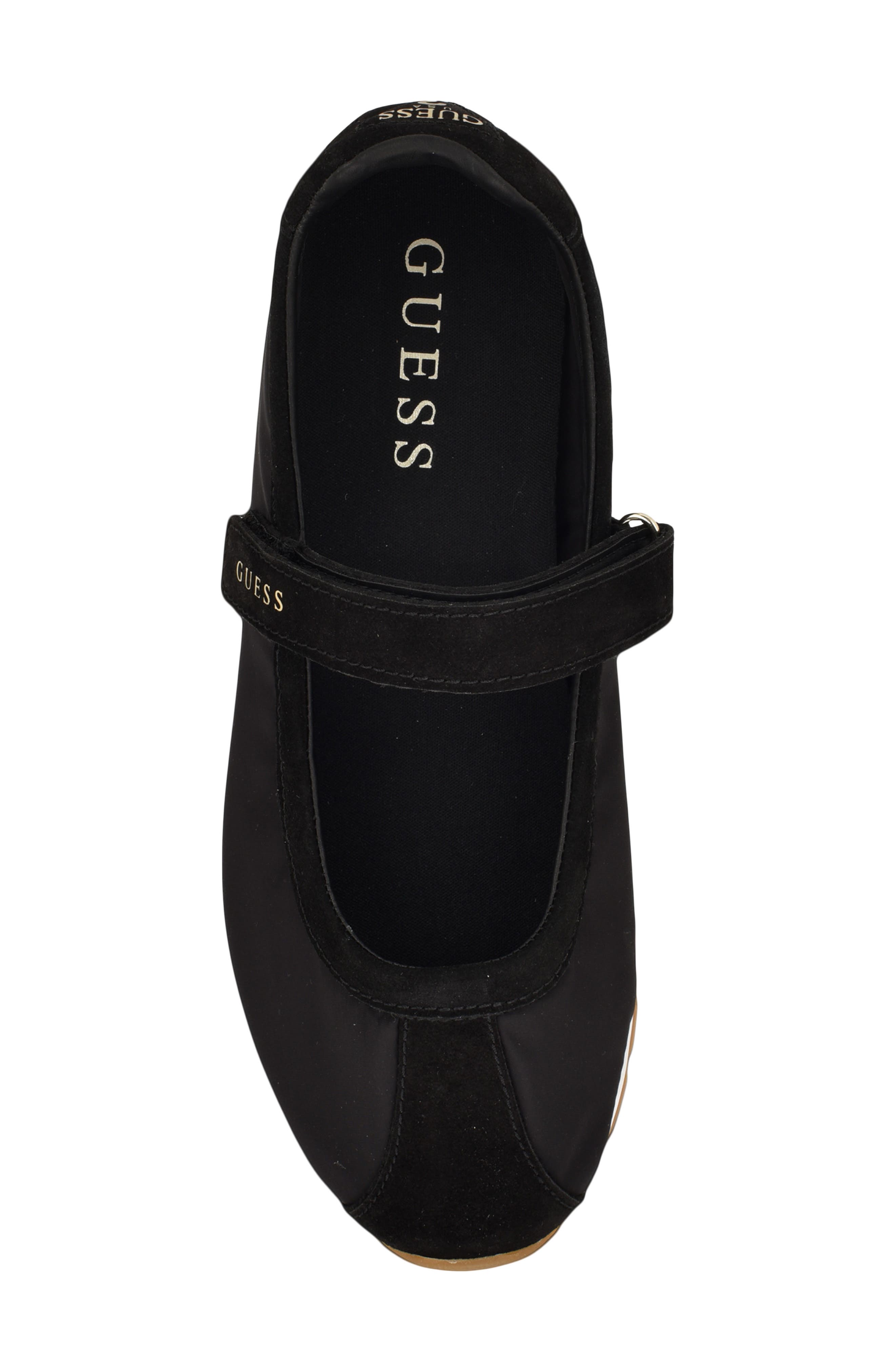GUESS Treece Mary Jane Sneaker, Alternate, color, Black