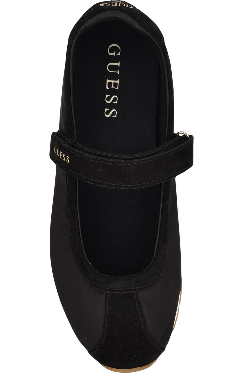 GUESS Treece Mary Jane Sneaker, Alternate, color, Black