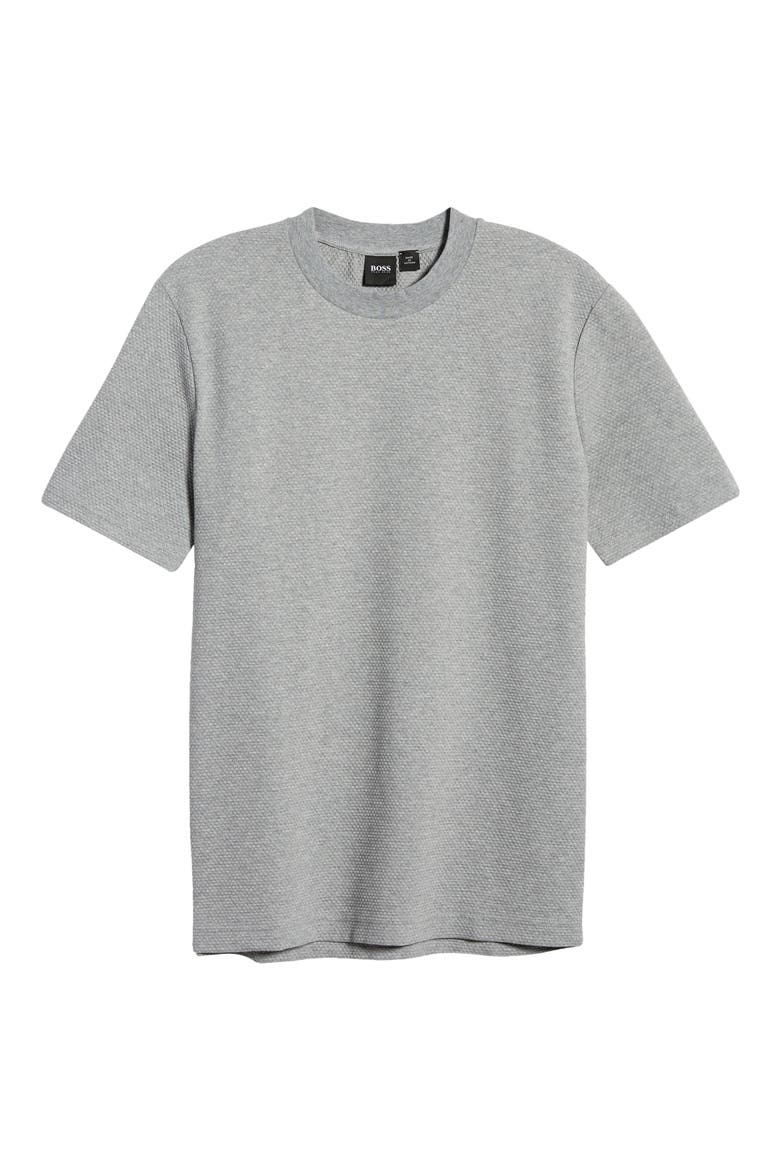 Tiburt 200 Textured T-Shirt, Alternate, color, SILVER