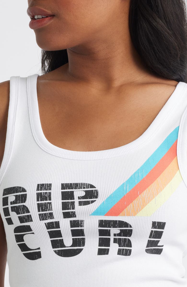 Rip Curl Party Logo Graphic Tank, Alternate, color, Multi