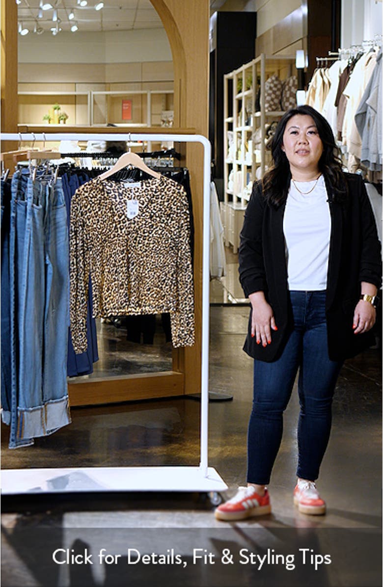 V-Neck Crepe Top, sales video thumbnail