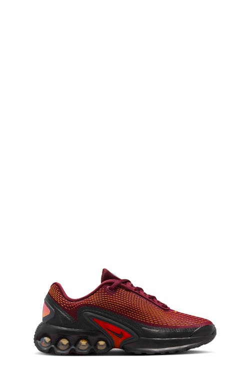 Nike Air Max Dn Sneaker In Dark Red/black/anthracite