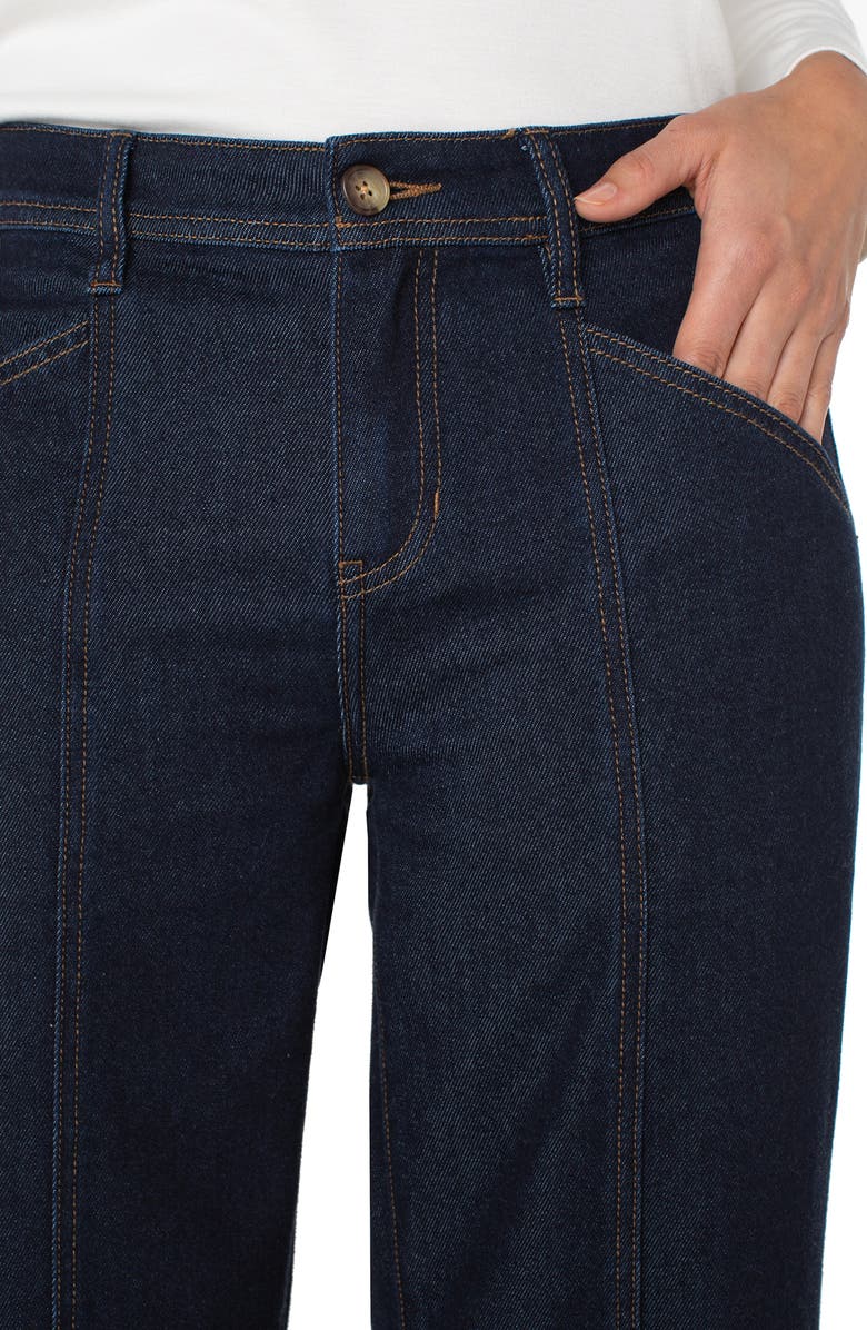 Liverpool Los Angeles High Waist Wide Leg Jeans, Alternate, color, 