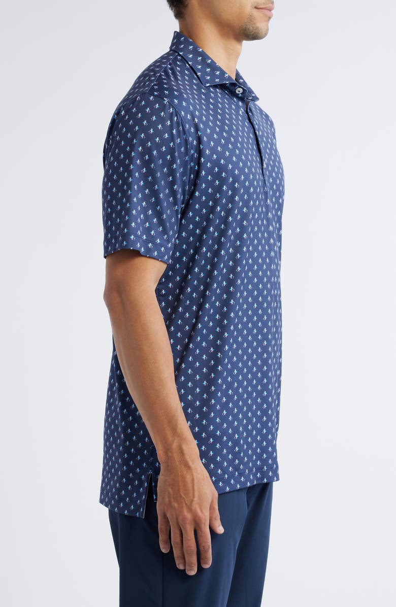 johnnie-O For the Birdies PREP-FORMANCE Golf Polo, Alternate, color, Navy