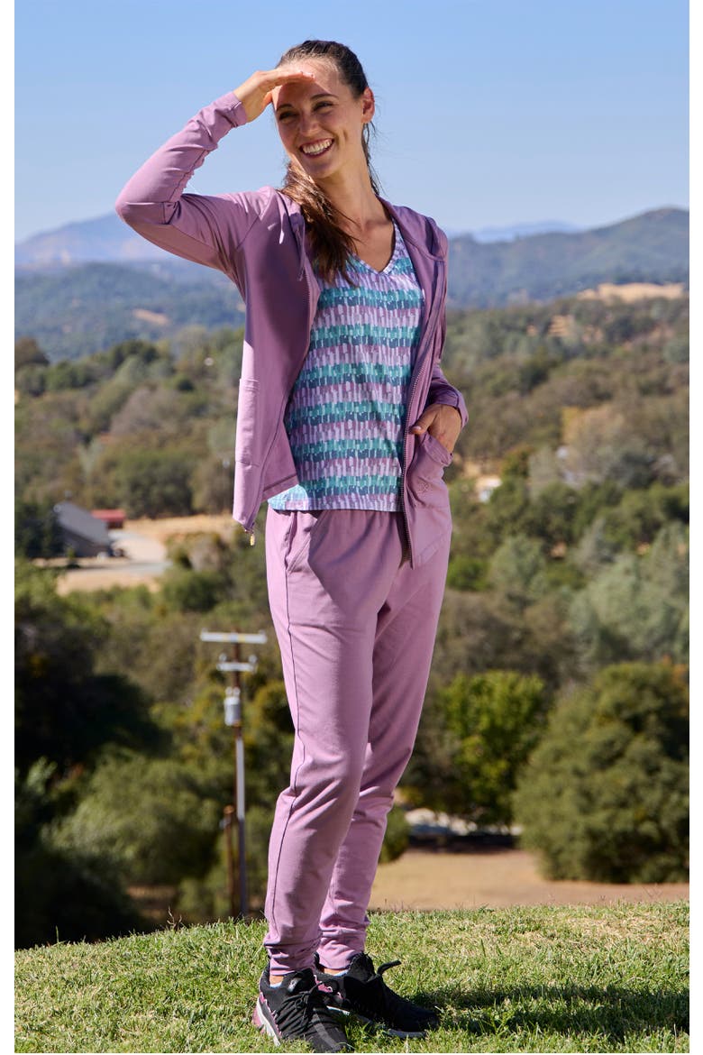 Everyday UPF Jogger, Alternate, color, Grape