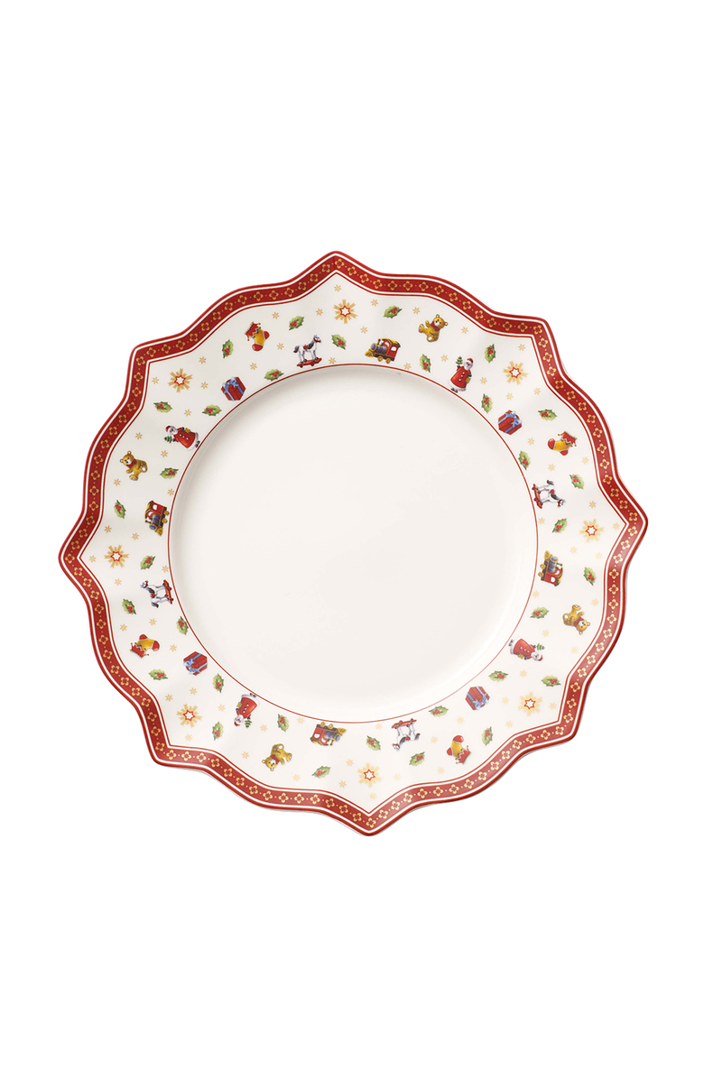 Villeroy & Boch Toy's Delight Dinner Plate, Main, color, White