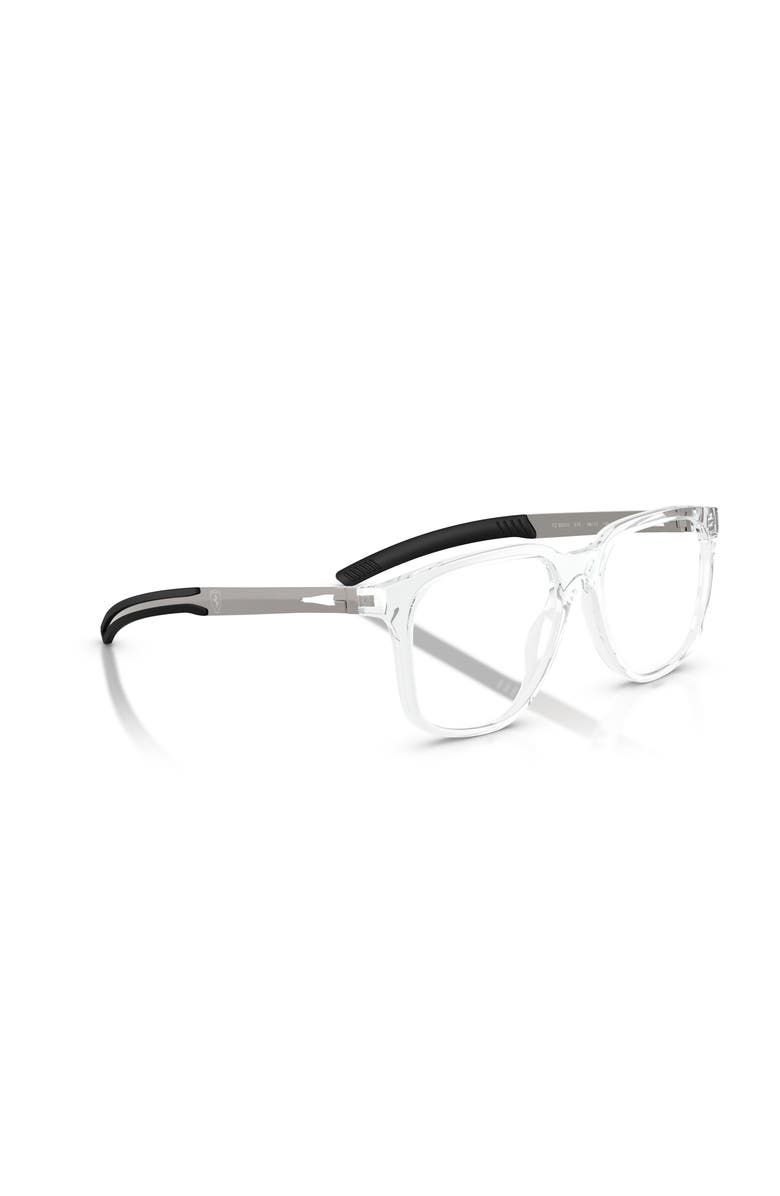 Scuderia Ferrari 53mm Rectangle optical glasses, Alternate, color, White