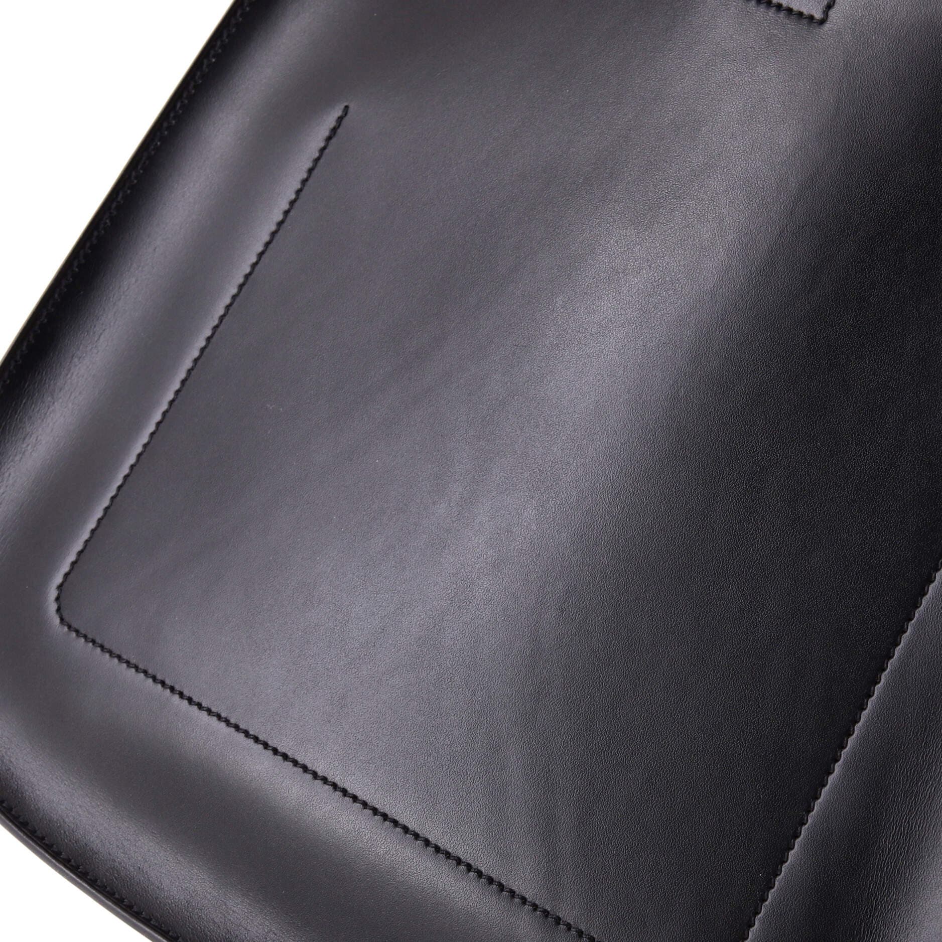 Pre-Owned Hermes Evelyne Sellier Bag Vache Hunter 29, Alternate, color, Noir