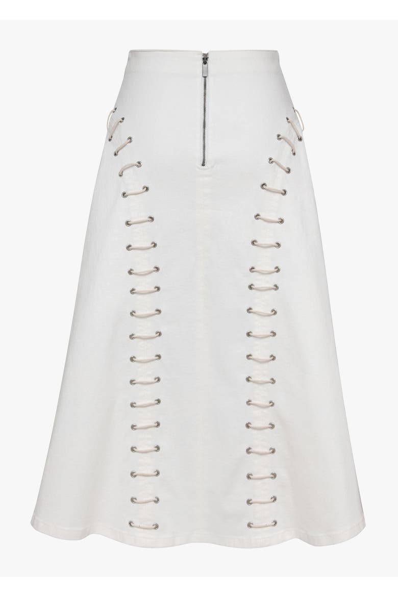 Jan Skirt, Alternate, color, White St.