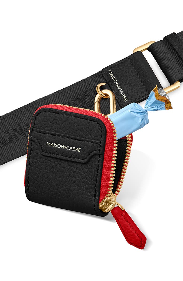 MAISON de SABRÉ The Utility Strap, Alternate, color, Rouge Noir