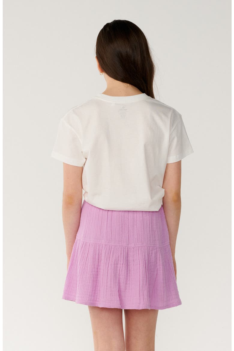 Kids' Costa del Sol Cotton Skort, Alternate, color, LILAC