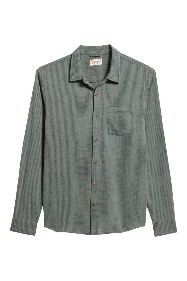 Classic Stretch Selvage Striped Shirt, Alternate, color, BALSAM MINI STRIPE