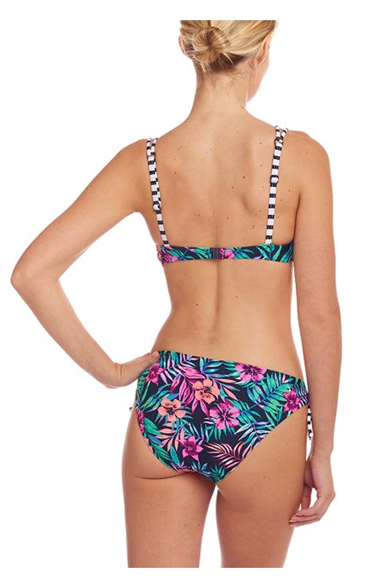 LASCANA Women's Side Tie Bikini Bottom, Alternate, color, Multi Print