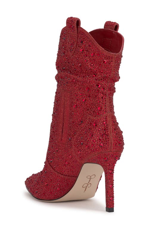 Jessica Simpson Evgena 2 Bootie In Red