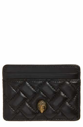 Quilted Leather Card Holder