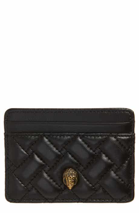 Quilted Leather Card Holder