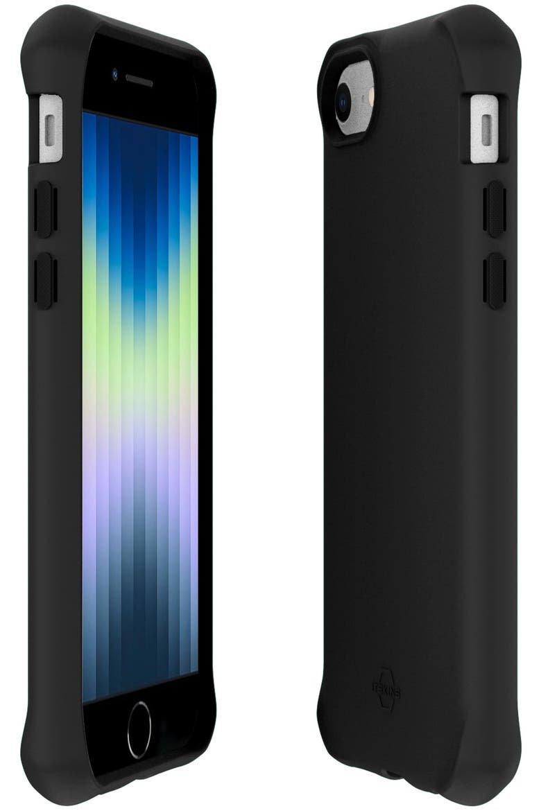 Spectrum Solid Case for Apple iPhone SE 2022 / SE 2020 / 8 / 7 / 6s / 6, Alternate, color, Black