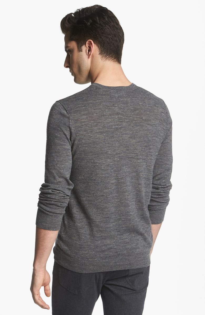 Vince Lightweight Henley Sweater, Alternate, color, 