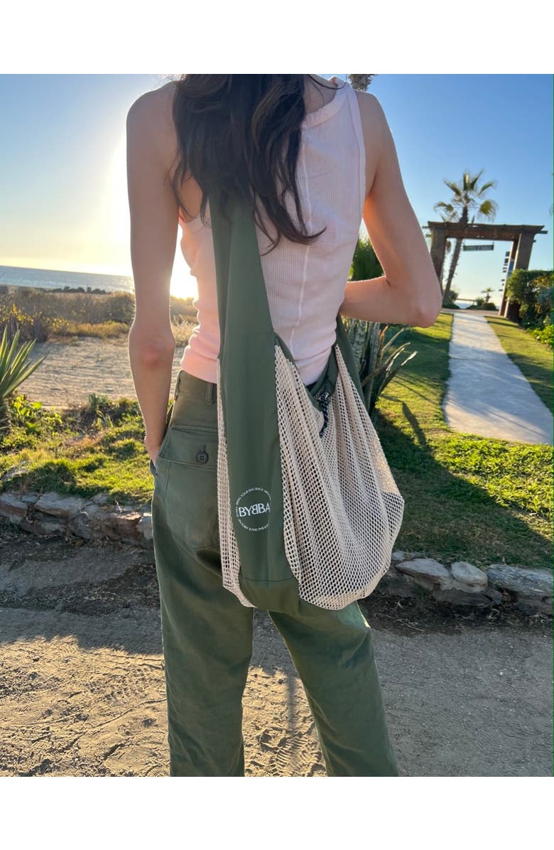 BYBBA The Net Zero Bag, Alternate, color, Moss Green