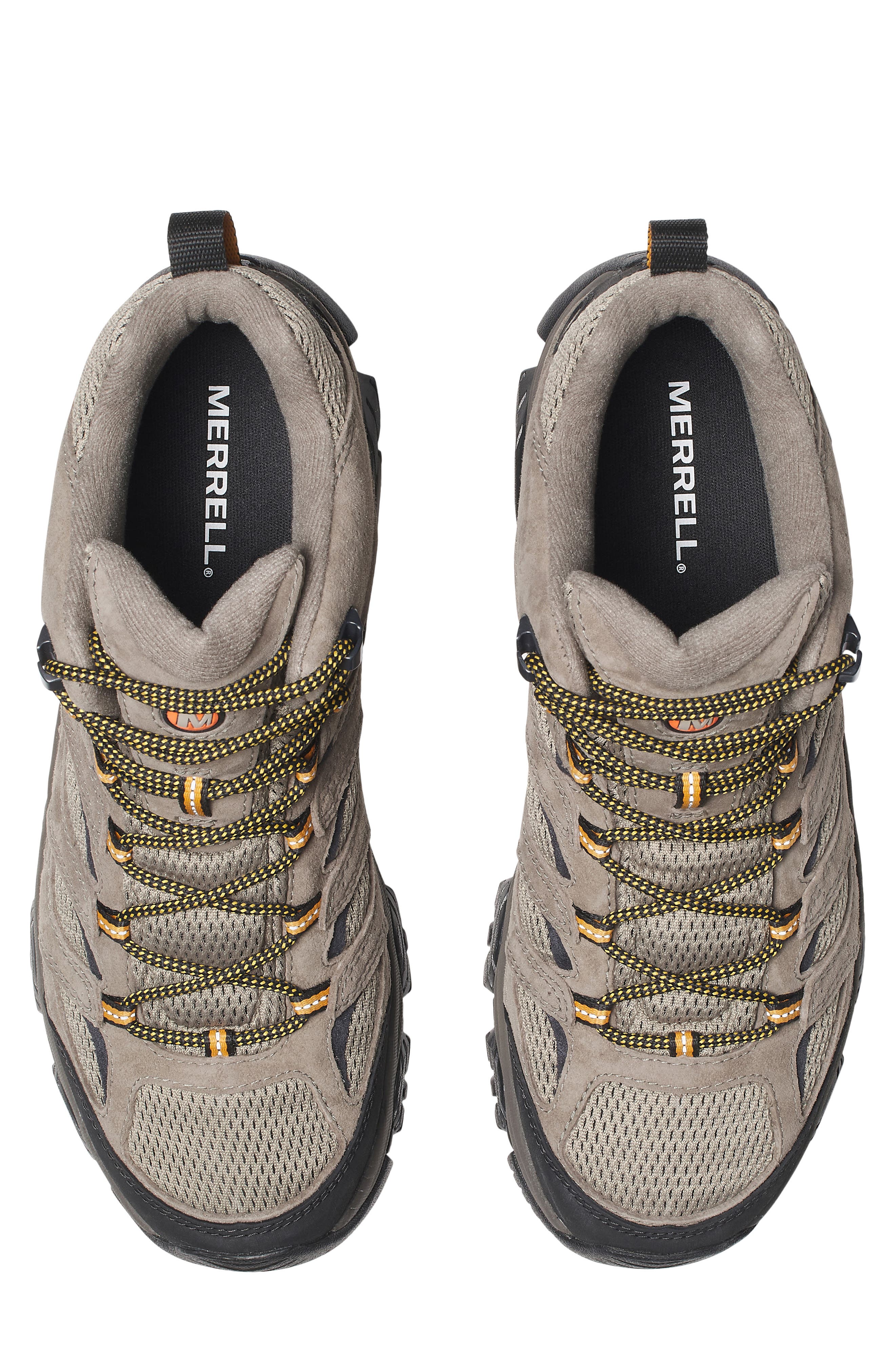 Moab 3 Mid GTX Waterproof Hiking Boot, Alternate, color, PECAN