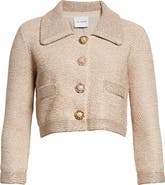 ST. JOHN Sequin Twill Knit Jacket