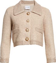 ST. JOHN Sequin Twill Knit Jacket
