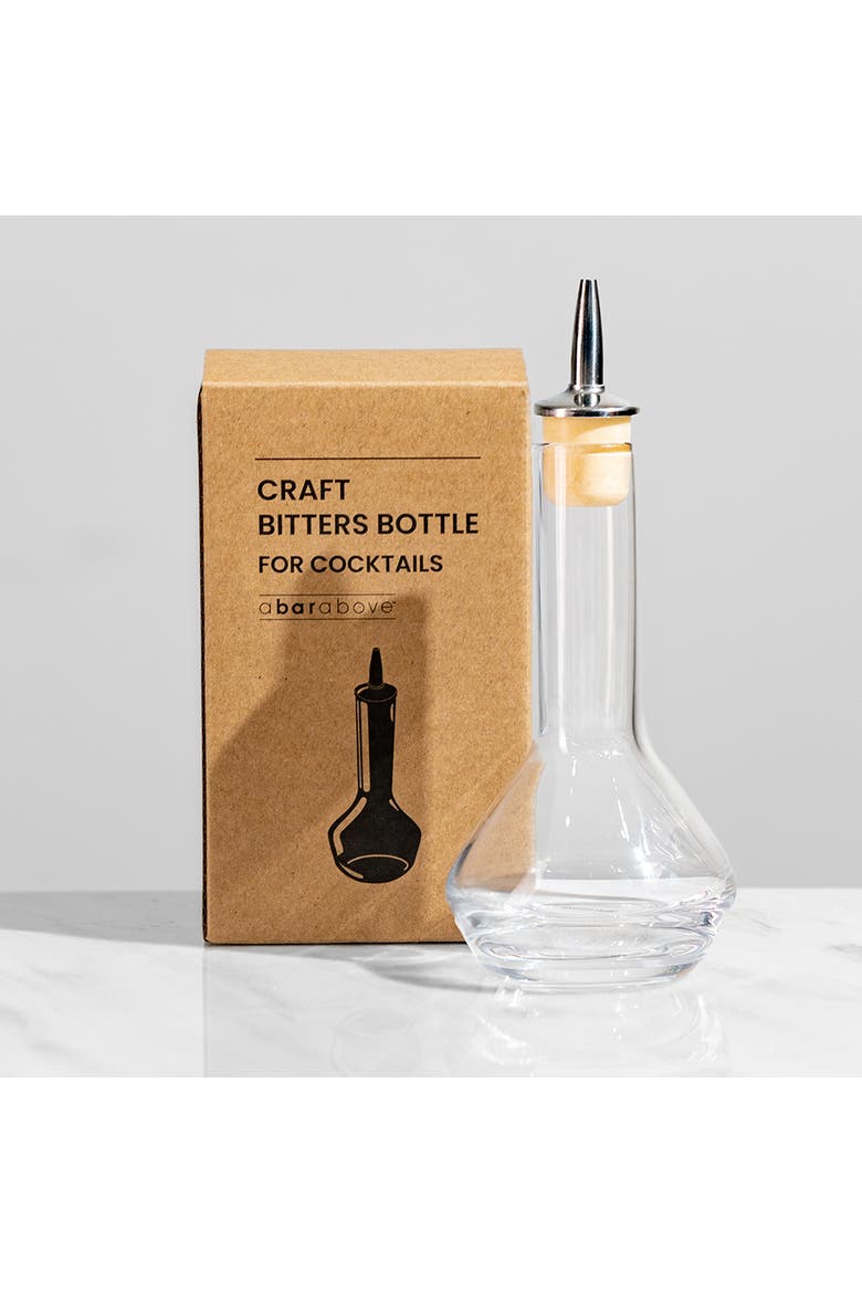 Bitters Bottle, 3.4 oz, Alternate, color, Glass