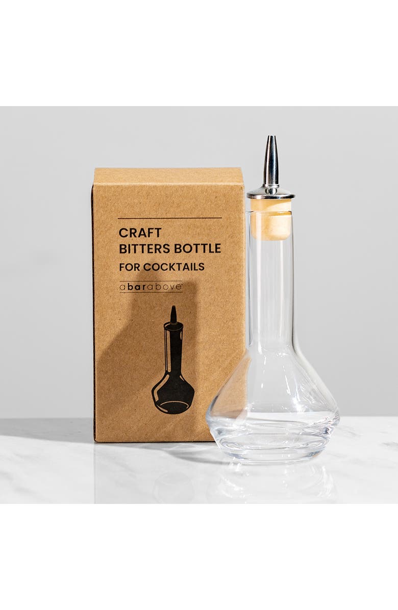 A Bar Above Bitters Bottle, 3.4 oz, Alternate, color, Glass