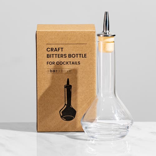 A Bar Above Bitters Bottle, 3.4 oz In Glass