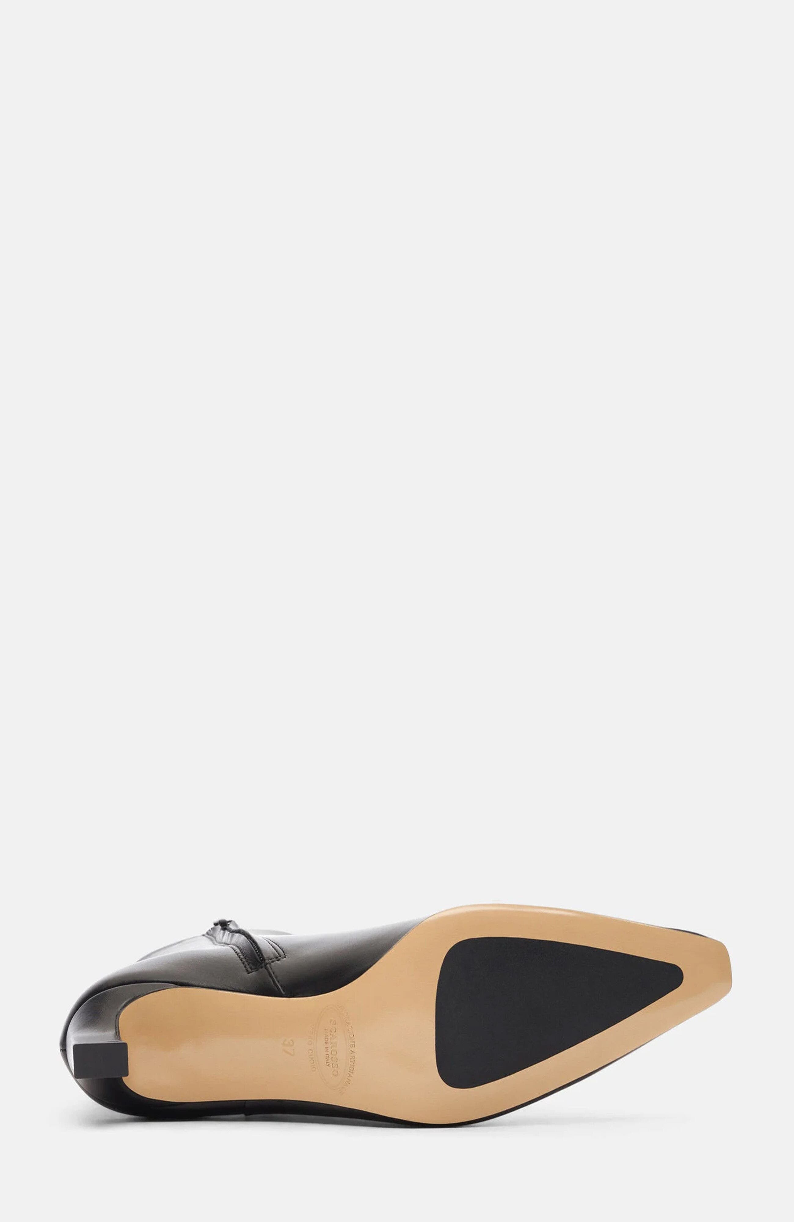 Kitty Ankle Boots, Alternate, color, Black - Calf