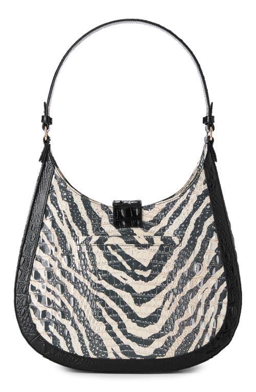 Brahmin Fallon Shoulder Bag In Animal Print