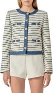 English Factory Crop Bouclé Jacket